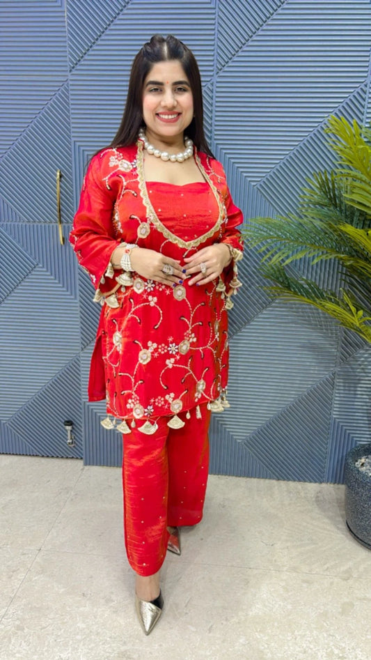 PREMIUM ETHENIC CO-ORD SET GGR3205