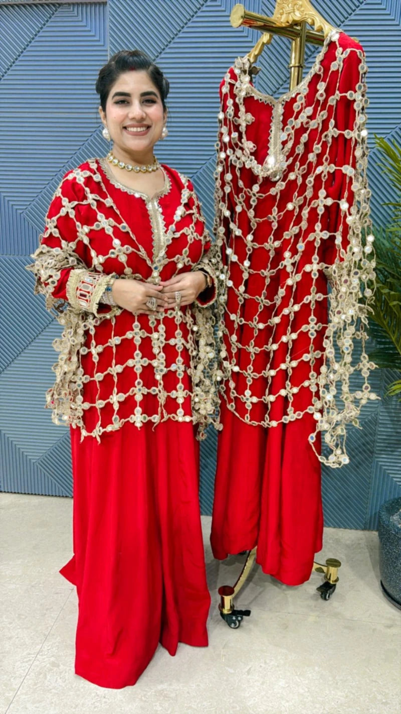 PREMIUM 2 PCS ANARKALI SUIT GGR3220