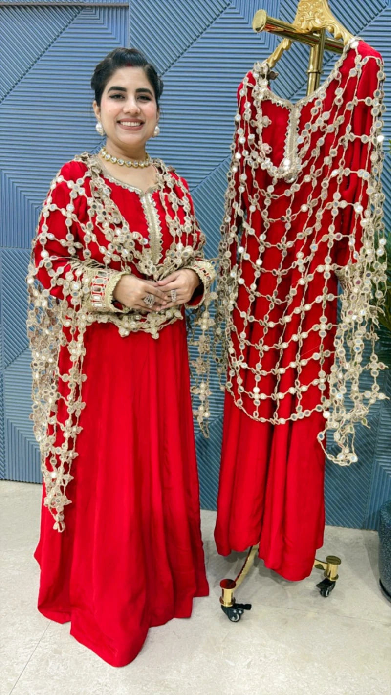 PREMIUM 2 PCS ANARKALI SUIT GGR3220