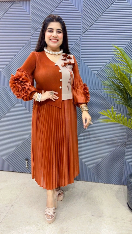 PREMIUM WRINKLE DRESS GGR3242