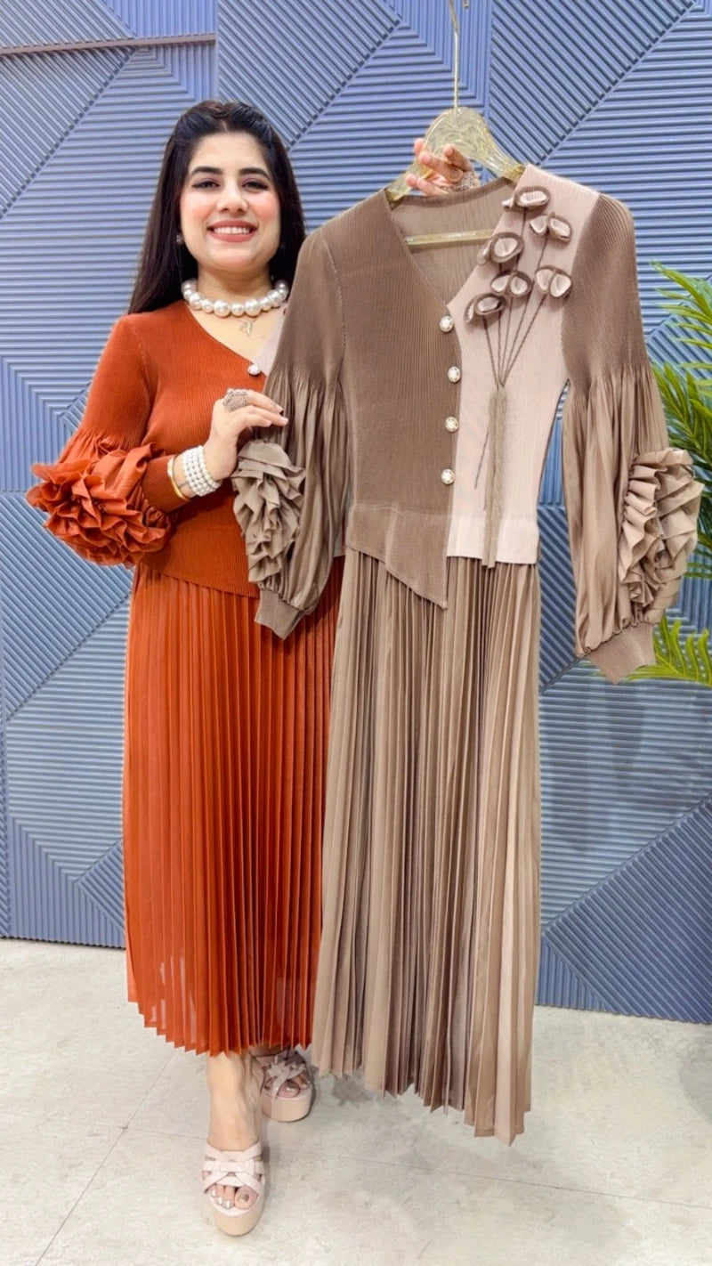 PREMIUM WRINKLE DRESS GGR3242