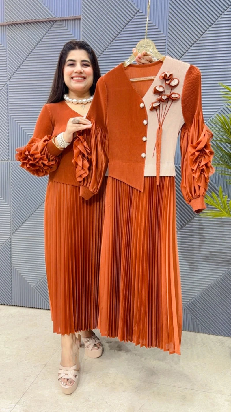 PREMIUM WRINKLE DRESS GGR3242
