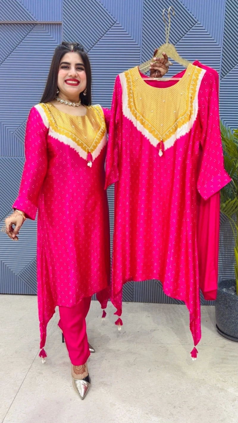 PREMIUM 2 PCS ETHENIC CO-ORD SET GGR3288
