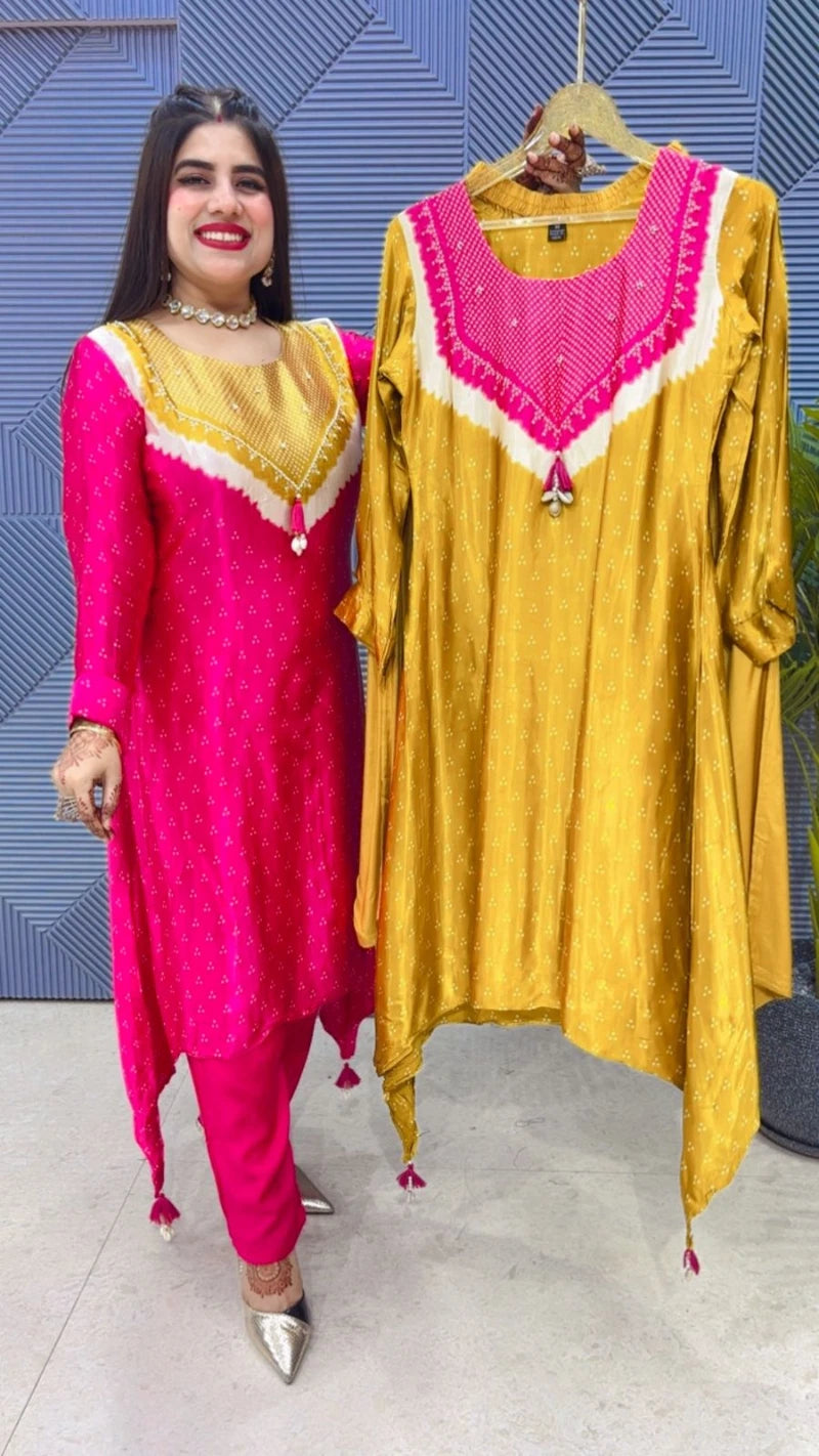 PREMIUM 2 PCS ETHENIC CO-ORD SET GGR3288