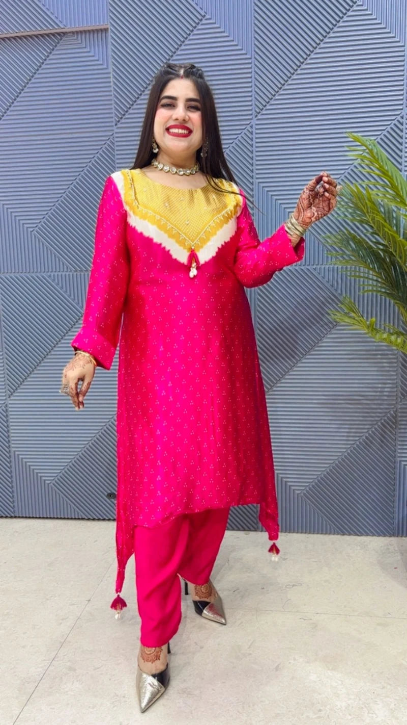 PREMIUM 2 PCS ETHENIC CO-ORD SET GGR3288