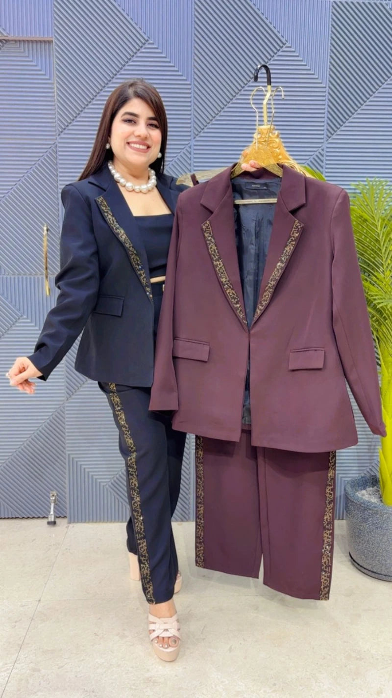 PREMIUM 3 PCS BLAZER SET GGR3318