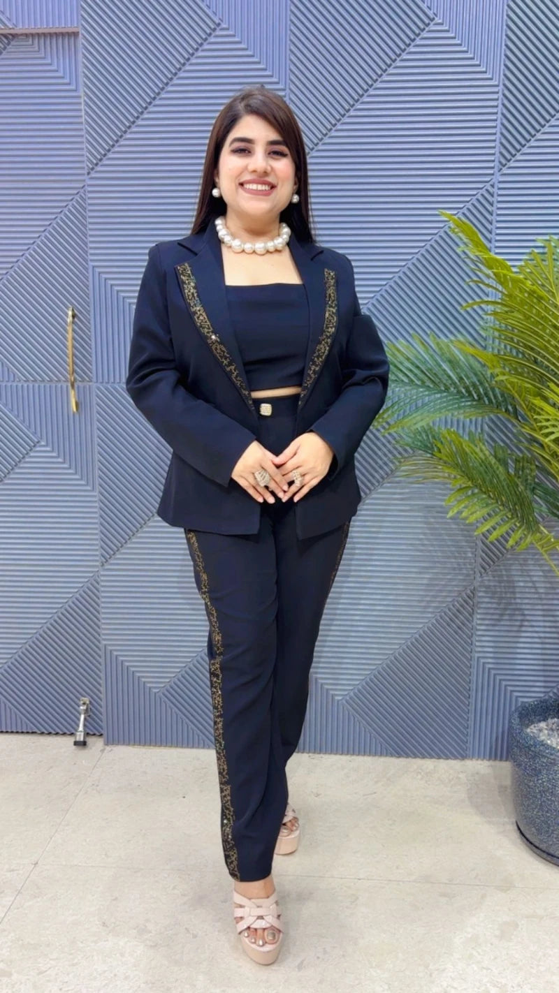 PREMIUM 3 PCS BLAZER SET GGR3318