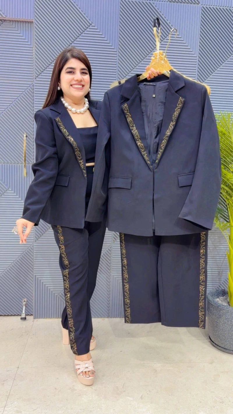 PREMIUM 3 PCS BLAZER SET GGR3318