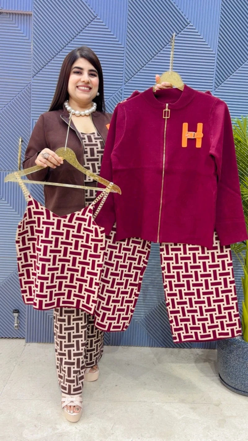 PREMIUM WINTER WEAR CO-ORD SET GGR3320