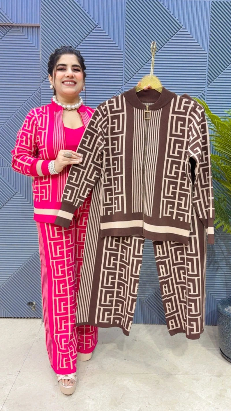 PREMIUM WINTERWEAR 3 PCS CORD SET GGR3332