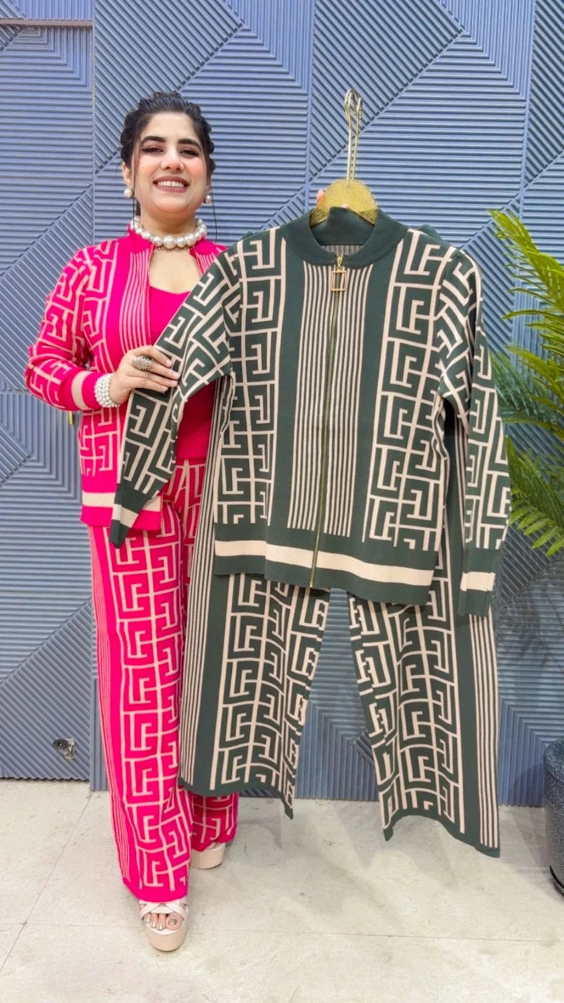 PREMIUM WINTERWEAR 3 PCS CORD SET GGR3332