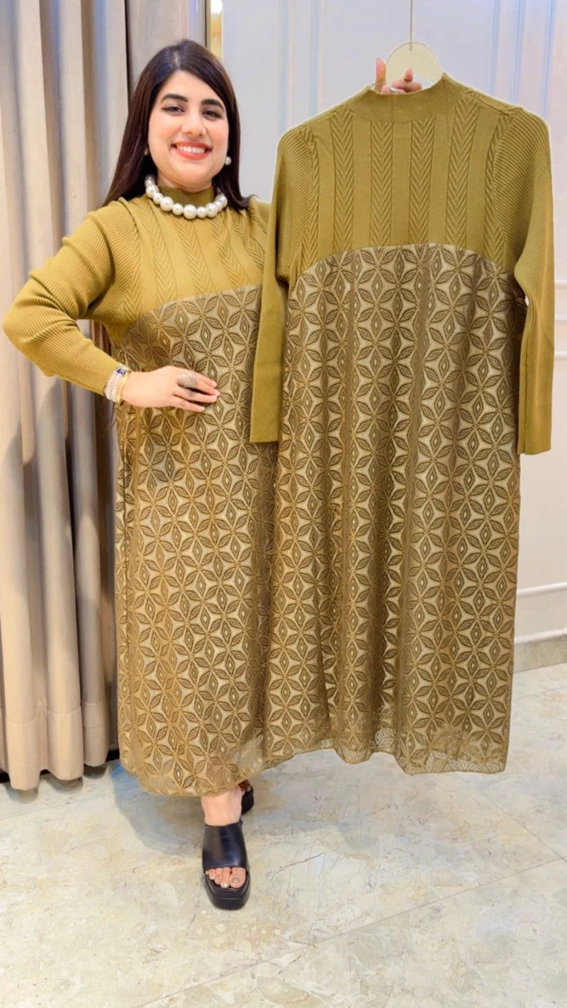 PREMIUM WINTERWEAR DRESS GGR3366