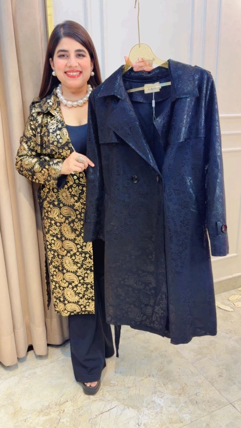 PREMIUM WINTERWEAR SWEAD BLAZER DRESS GGR3372