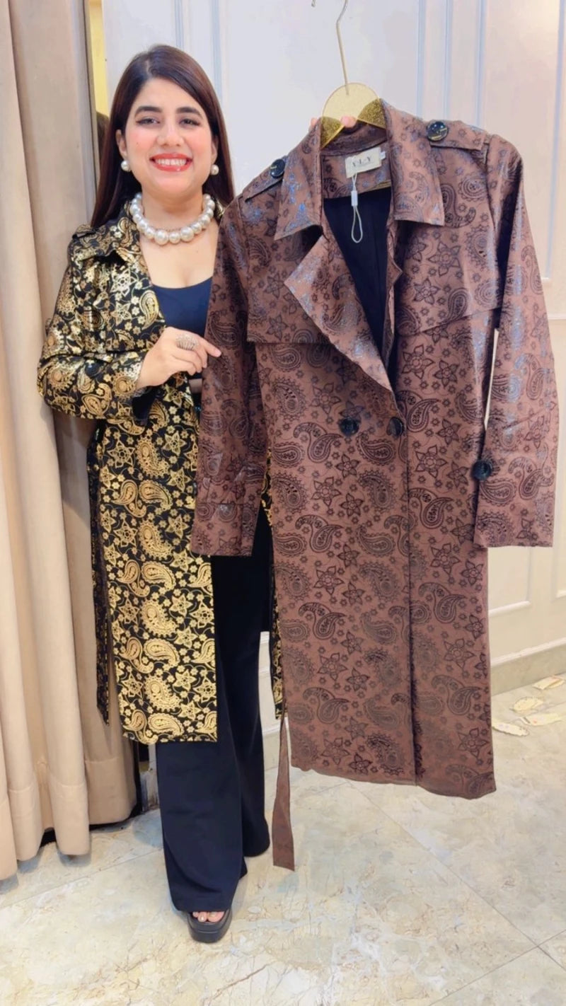 PREMIUM WINTERWEAR SWEAD BLAZER DRESS GGR3372