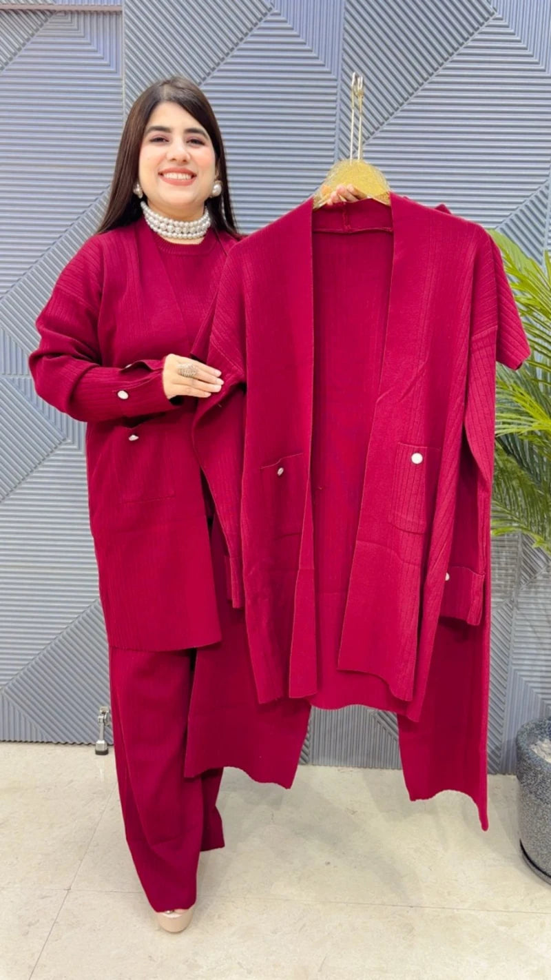 PREMIUM WINTERWEAR 3 PCS CORDSET GGR3384