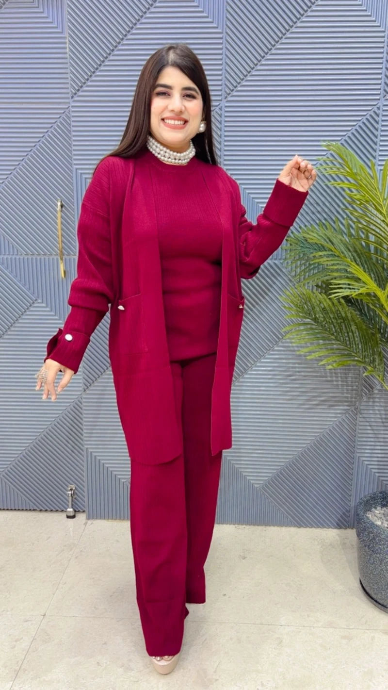 PREMIUM WINTERWEAR 3 PCS CORDSET GGR3384