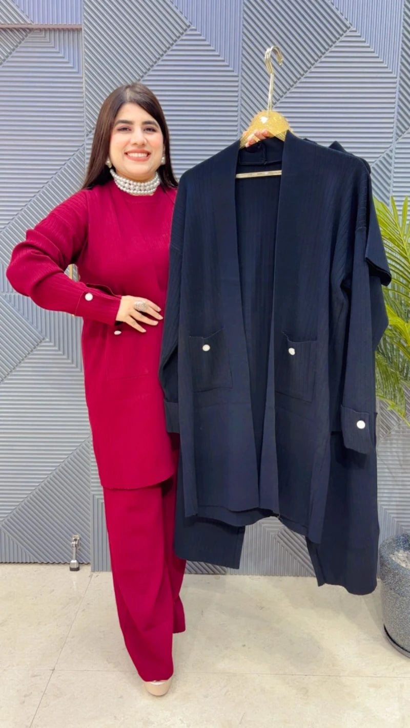 PREMIUM WINTERWEAR 3 PCS CORDSET GGR3384