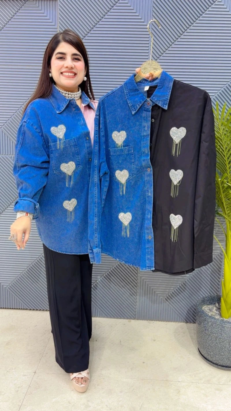 PREMIUM DENIM COTTEN SHIRT GGR3436