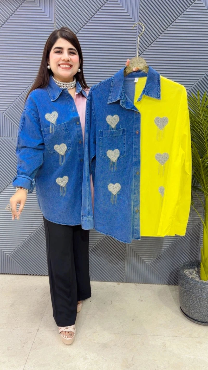 PREMIUM DENIM COTTEN SHIRT GGR3436