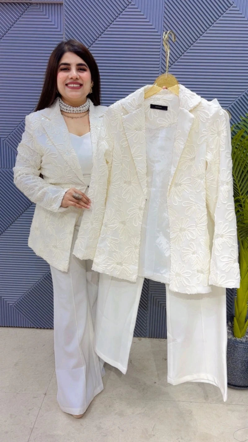 PREMIUM WINTERWEAR 3 PCS BLAZER SET GGR3451