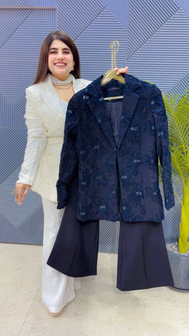 PREMIUM WINTERWEAR 3 PCS BLAZER SET GGR3451