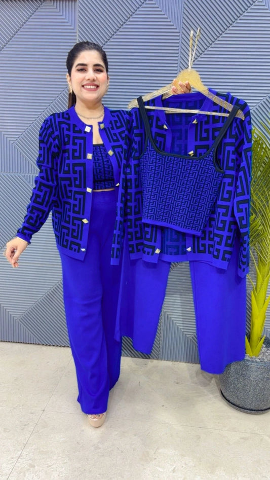 PREMIUM WINTERWEAR 3 PCS CORDSET GGR3490