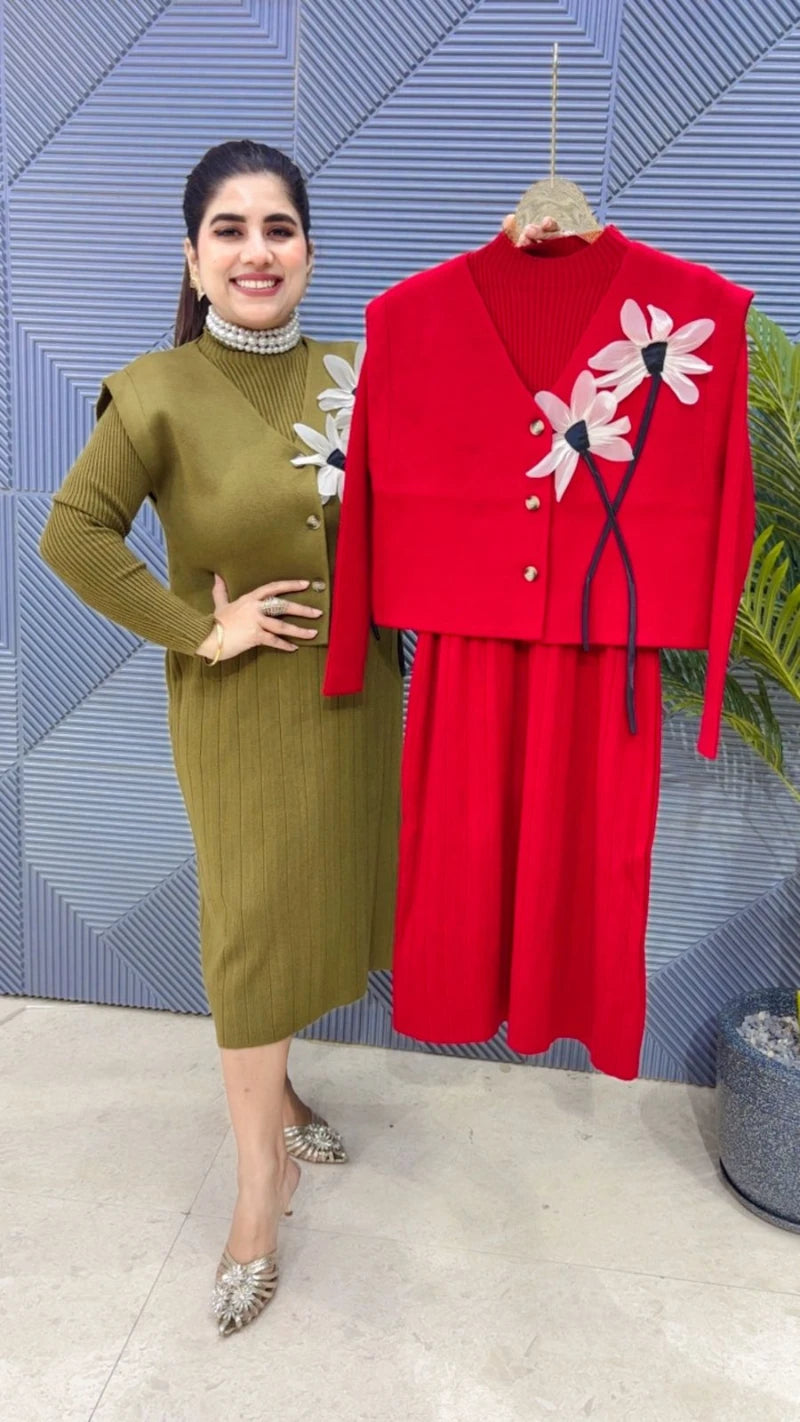 PREMIUM WINTERWEAR DRESS GGR3492