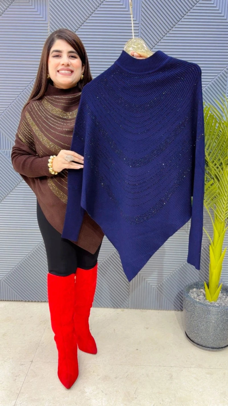 PREMIUM WINTERWEAR PONCHU TOP GGR3498