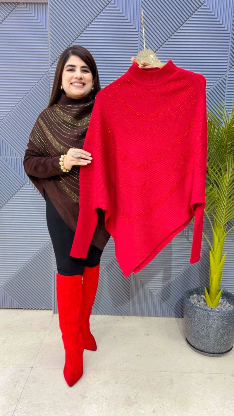 PREMIUM WINTERWEAR PONCHU TOP GGR3498