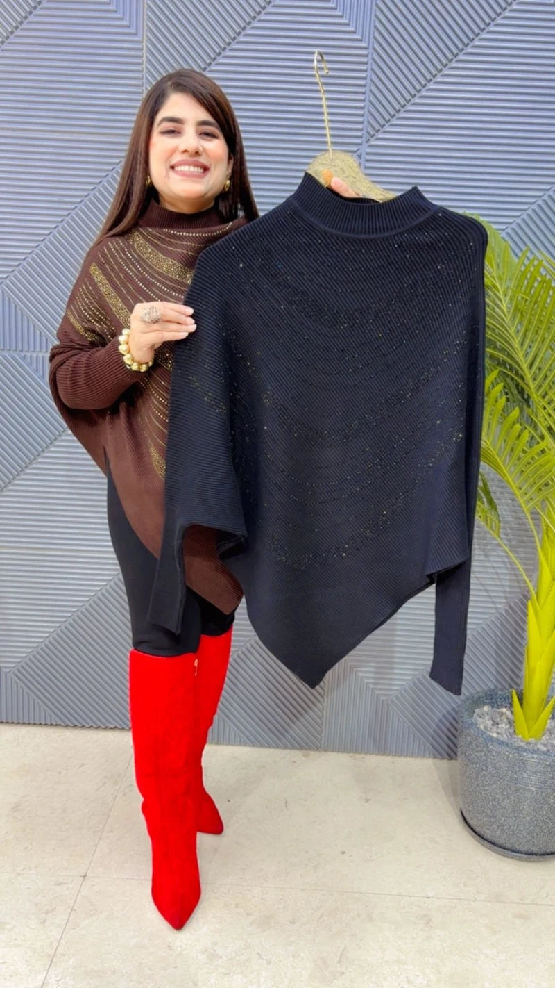 PREMIUM WINTERWEAR PONCHU TOP GGR3498