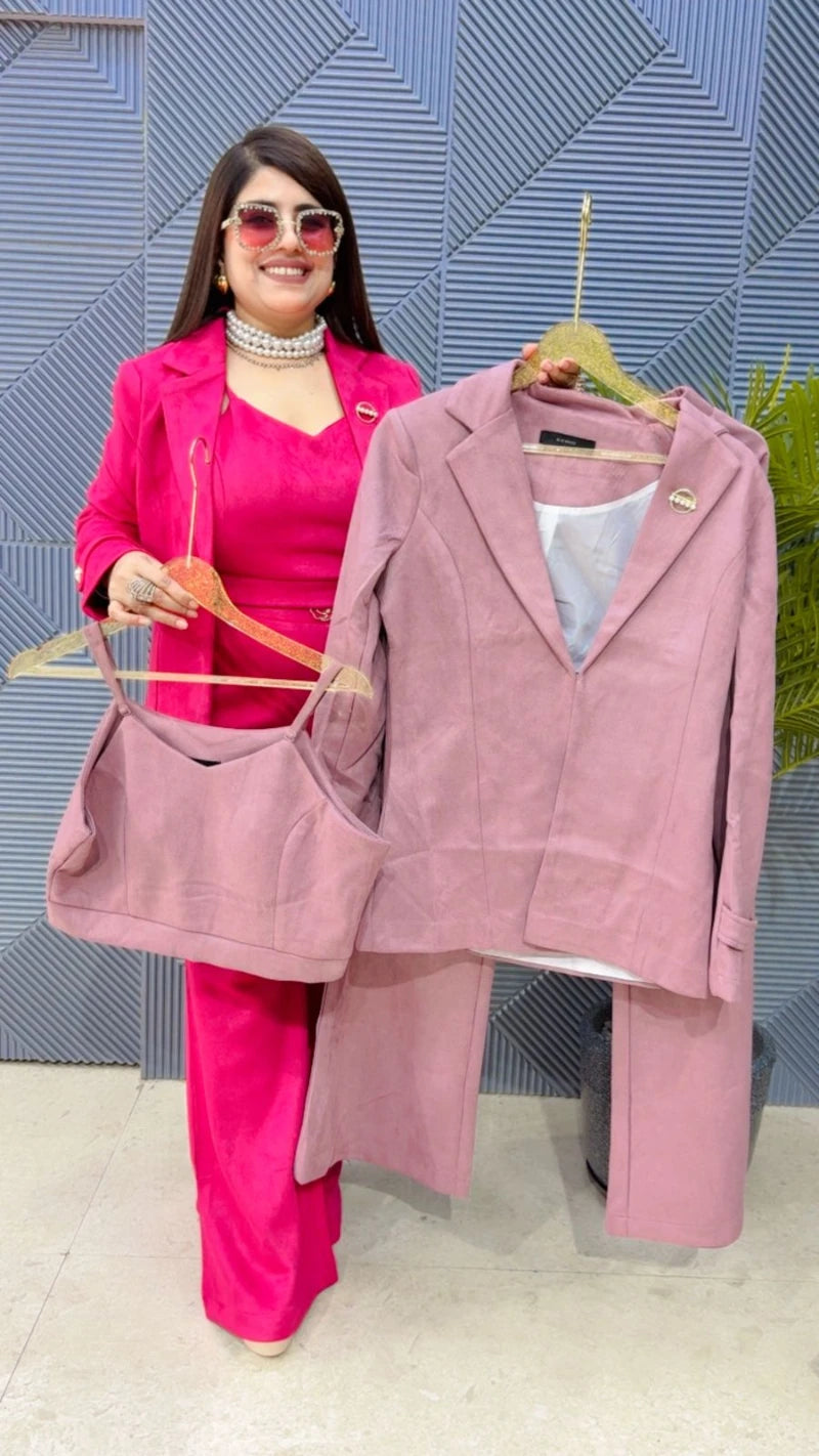 PREMIUM WINTERWEAR BLAZER SET GGR3506