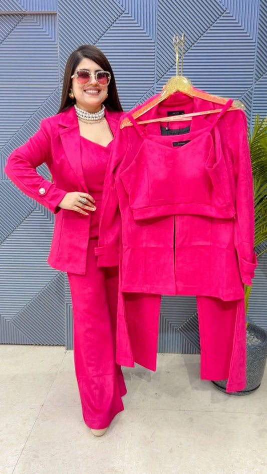 PREMIUM WINTERWEAR BLAZER SET GGR3506