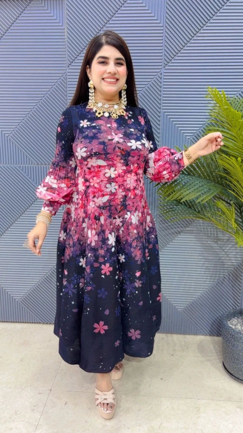 PREMIUM WRINKLE DRESS GGR3522