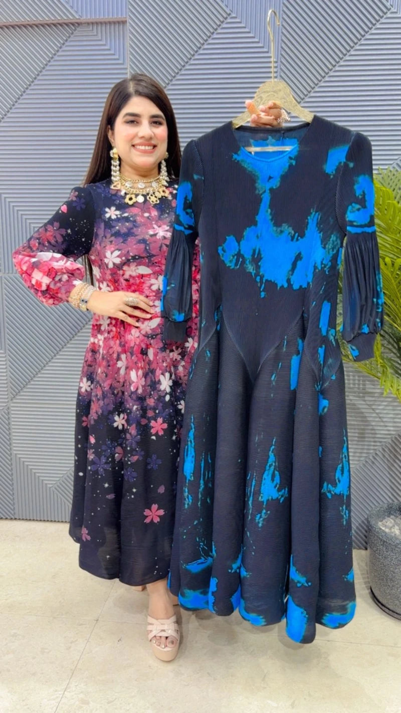 PREMIUM WRINKLE DRESS GGR3522