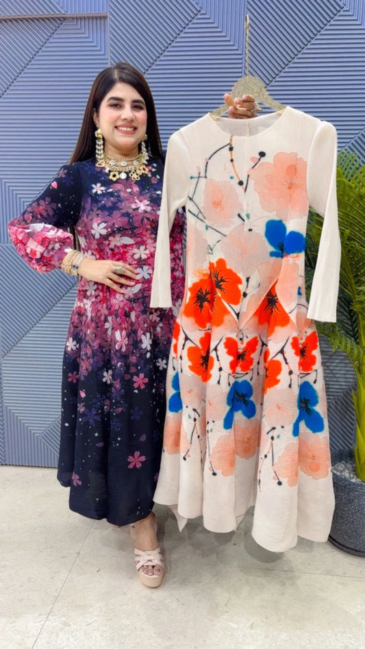 PREMIUM WRINKLE DRESS GGR3522