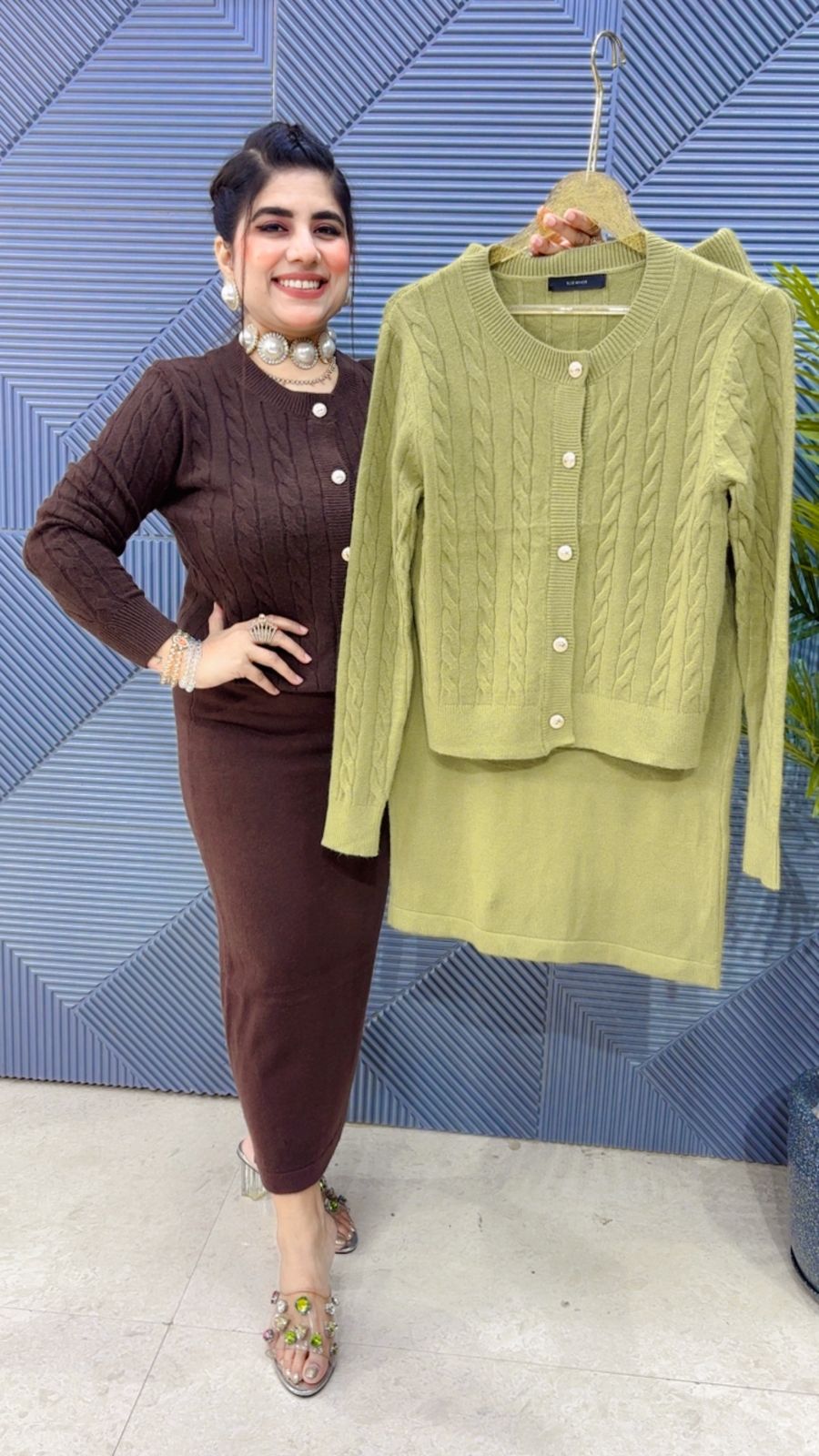 PREMIUM WOOLLEN SKIRT SET GGR3538