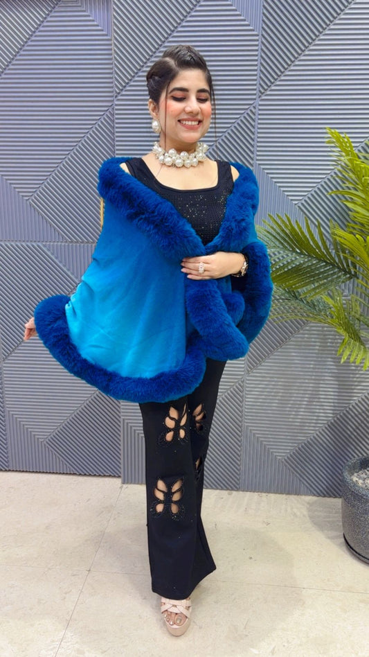 BEAUTIFUL WINTERWEAR PONCHU GGR3543