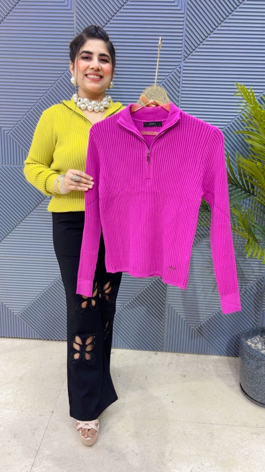 BEAUTIFUL WINTERWEAR TOP GGR3545