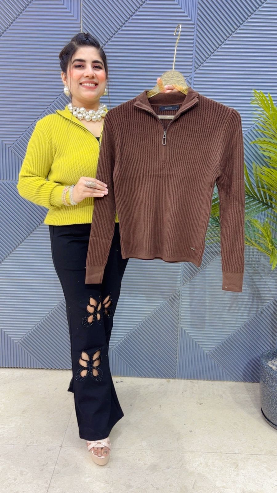 BEAUTIFUL WINTERWEAR TOP GGR3545