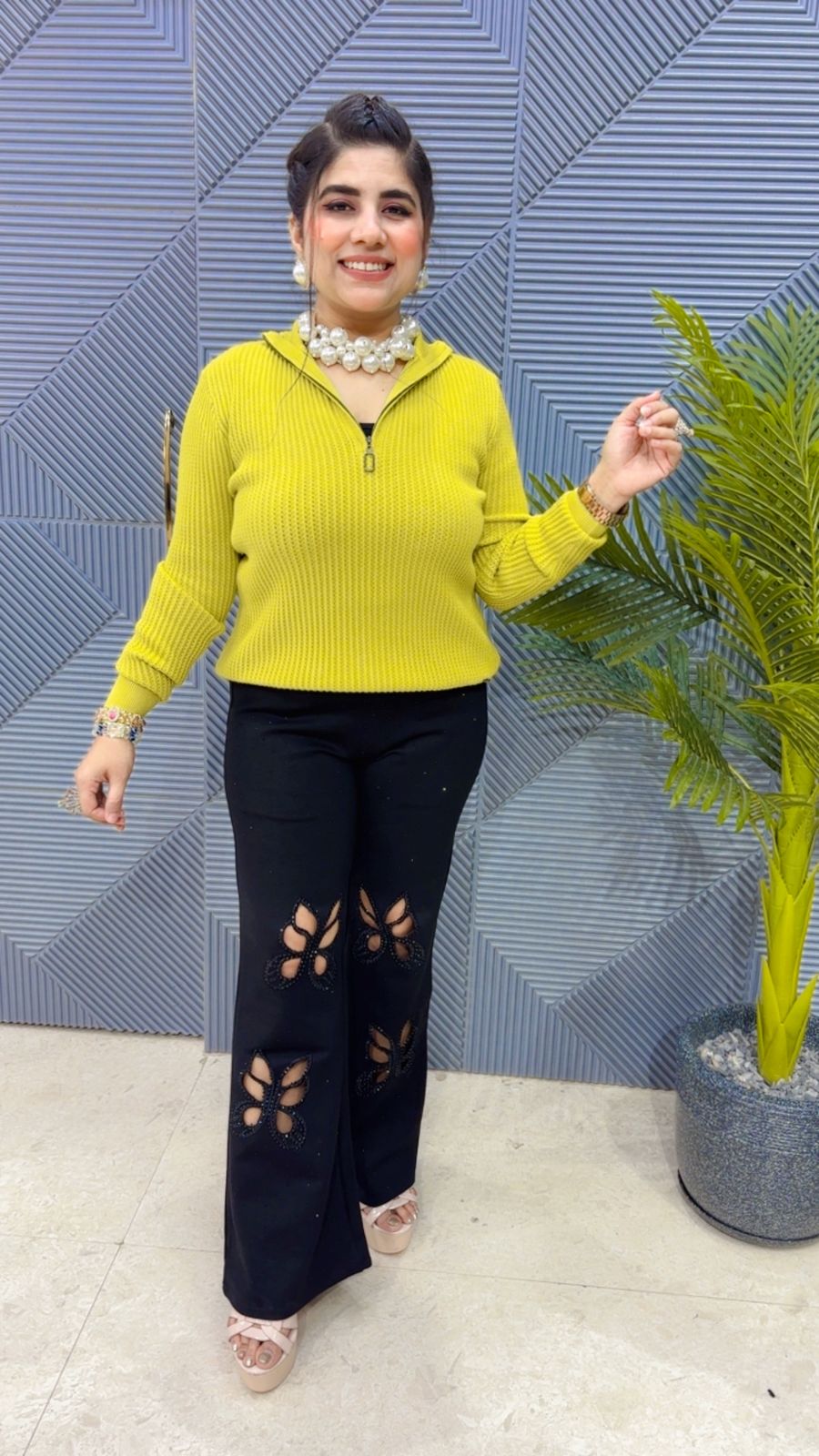 BEAUTIFUL WINTERWEAR TOP GGR3545