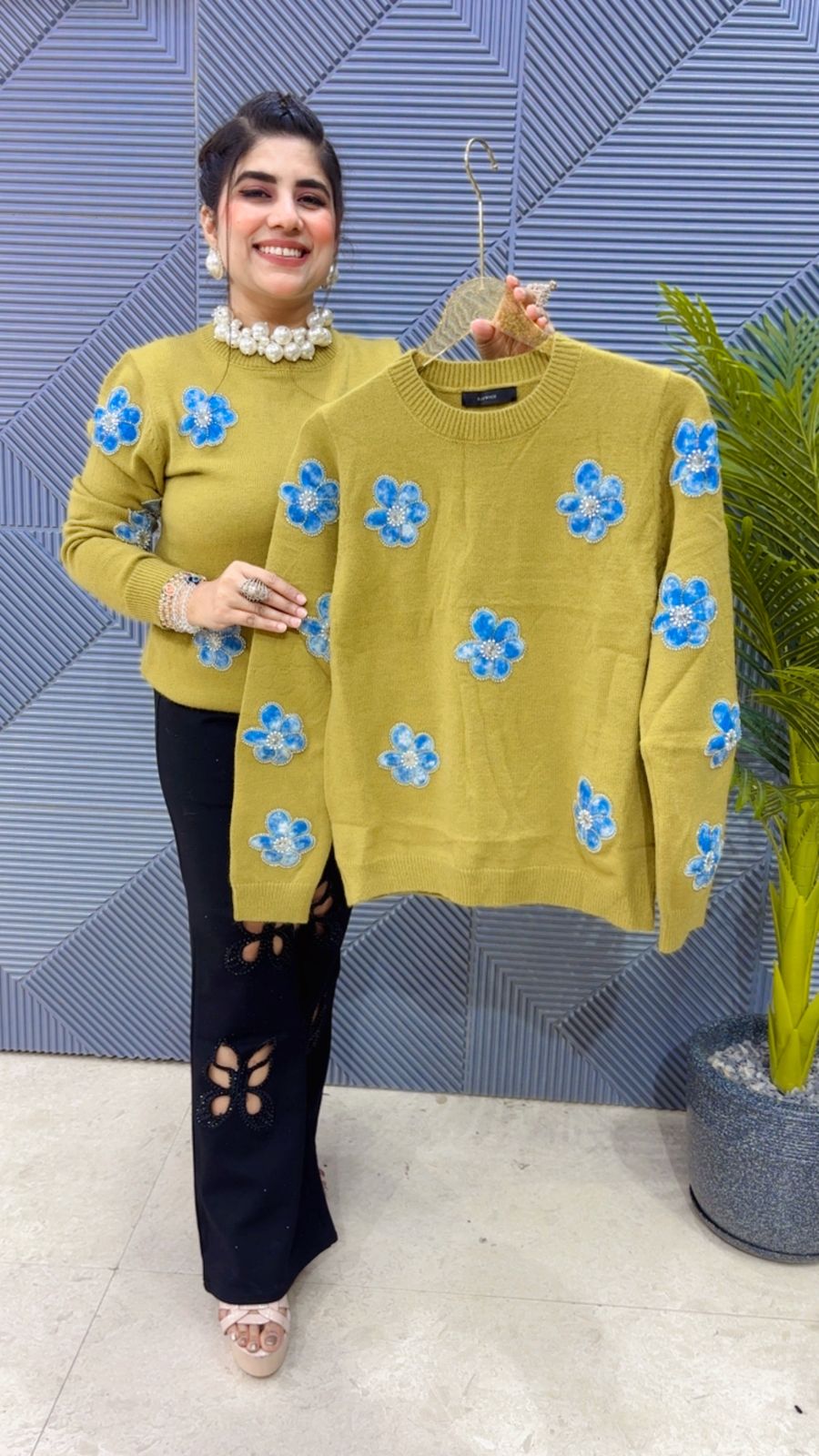 BEAUTIFUL WINTERWEAR TOP GGR3547