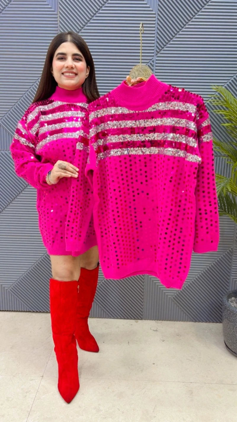 PREMIUM WINTERWEAR MIDI DRESS GGR3554