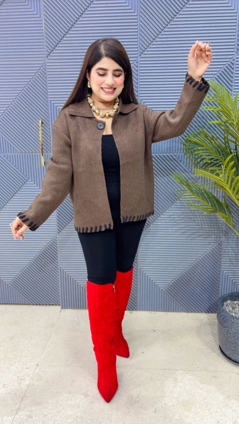 PREMIUM WINTERWEAR SHRUG GGR3564