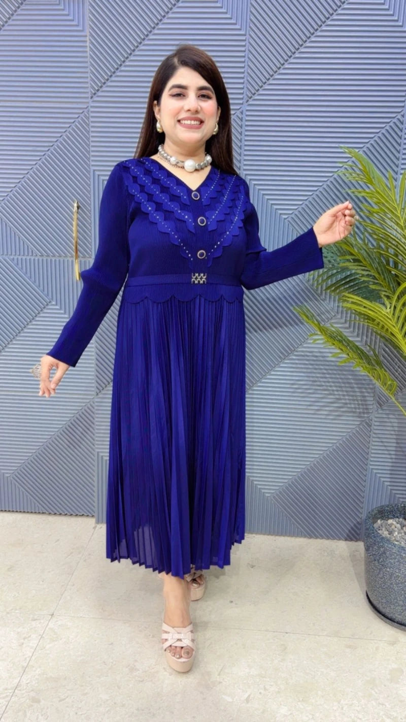 PREMIUM WRINKLE DRESS GGR3569