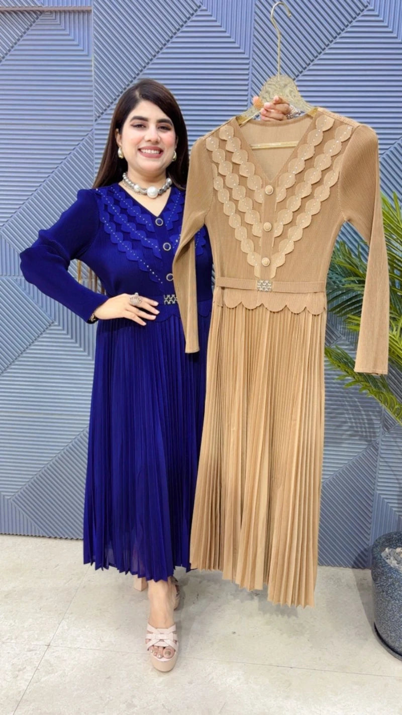 PREMIUM WRINKLE DRESS GGR3569