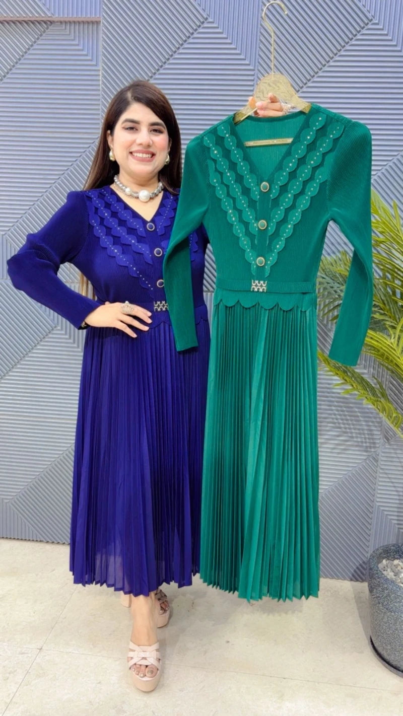 PREMIUM WRINKLE DRESS GGR3569