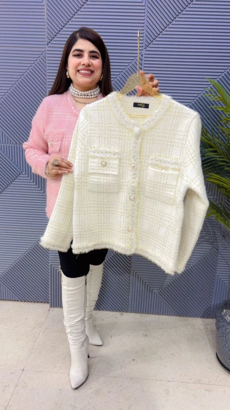 PREMIUM WINTERWEAR WOOLEN CARDIGAN BLAZER GGR3574