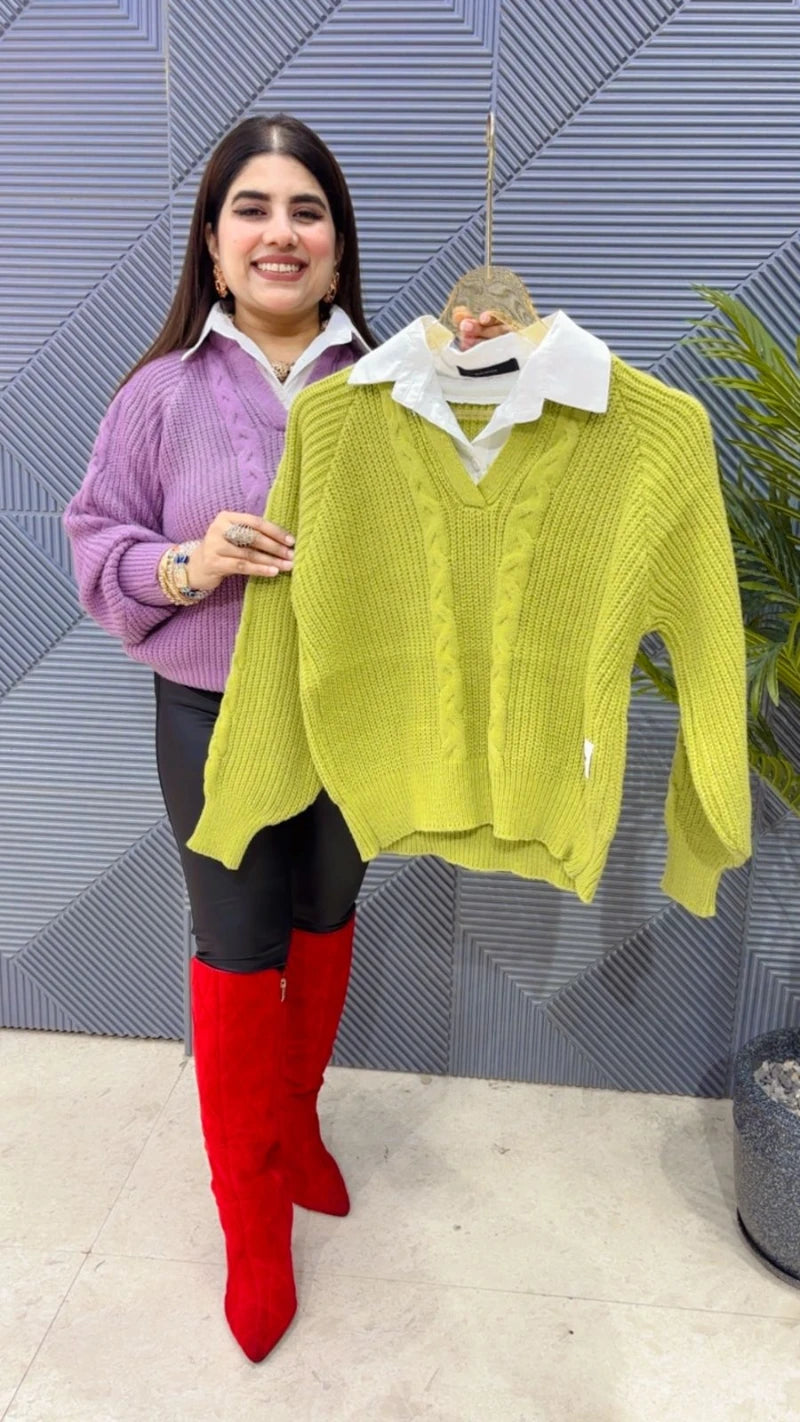 PREMIUM WINTERWEAR TOP GGR3586