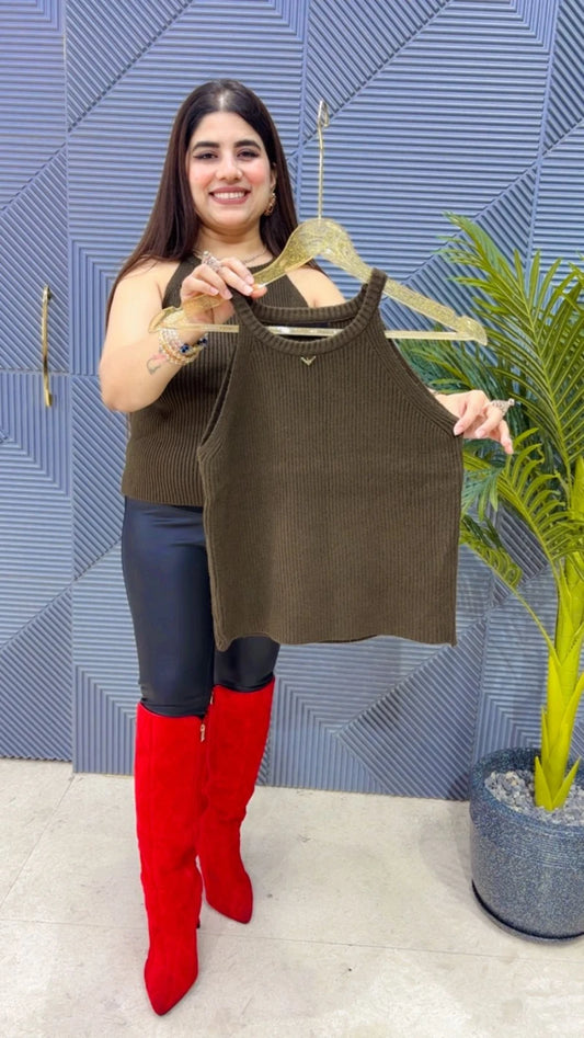 PREMIUM WINTERWEAR SPAGHETTI TOP GGR3587