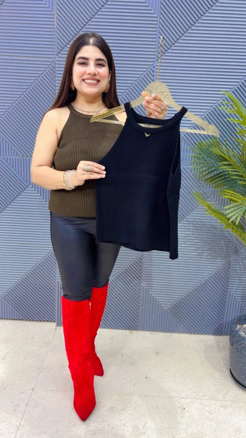 PREMIUM WINTERWEAR SPAGHETTI TOP GGR3587